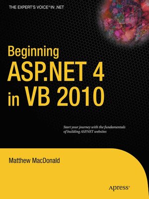 cover image of Beginning ASP.NET 4 in VB 2010